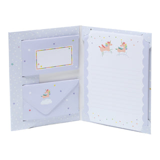 Kirjepaperisetti 10+10 Lila yksisarvinen Rössler