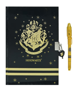 Lukollinen päiväkirja UV-kynällä Harry Potter