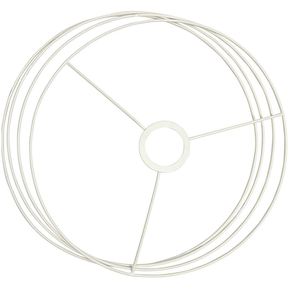 Valokuva tuotteesta Metallirenkaat lampunvarjostimeen 30cm Rico Design, kuuluu tuoteryhmään Askartelutarvikkeet.