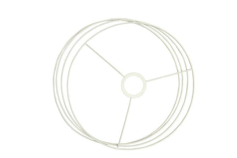 Metallirenkaat lampunvarjostimeen 30cm Rico Design