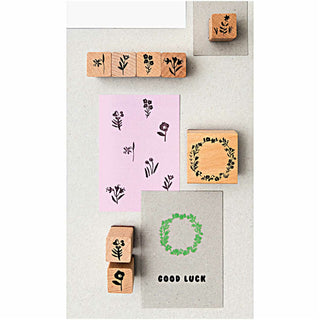 Leimasinsetti kukkaköynnös Rico Design