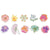 Tuotteen Tarra washi 200 kpl Futschikato Flowers Rico Design pikkukuva 2