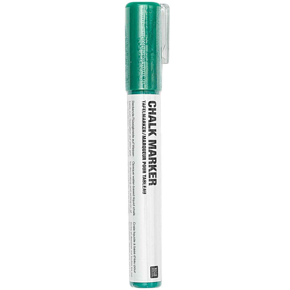 Valokuva tuotteesta Liitutaulutussi Dark green Rico Design, kuuluu tuoteryhmään Askartelutarvikkeet.