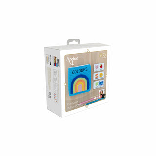 Virkkaussetti kirja Värit