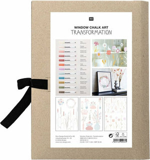 Ikkunankoristelusapluunat Transformation Rico Design