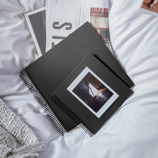 Valokuva-albumi Semikolon Spiral Piccolino, black