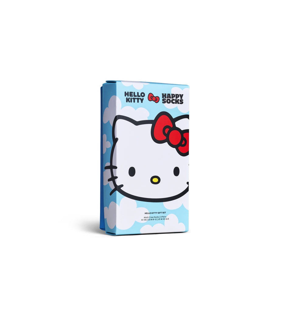 Valokuva tuotteesta Sukat Happy Socks Hello Kitty 36-40 lahjapakkaus 3 paria, kuuluu tuoteryhmään Asut asusteet.