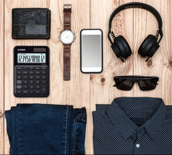 Pöytälaskin Casio MS-20UC musta