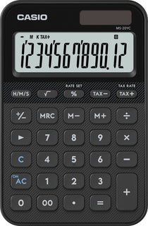 Pöytälaskin Casio MS-20YC musta