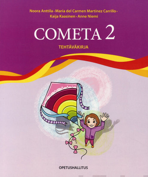 Cometa 2 Alaluokkien pitkän espanjan tehtäväkirja