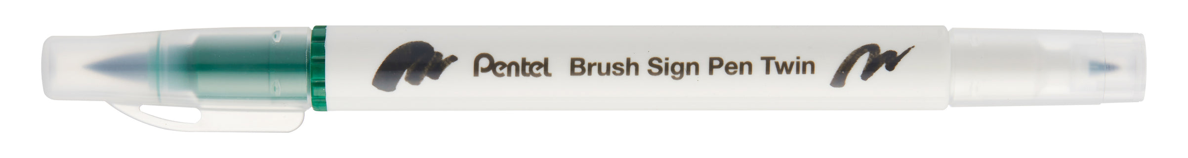 Huopakynä kaksipäinen 12 kpl Pentel BrushSignPen Twin