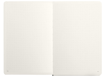 Muistikirja 14x21 cm musta Victorias Journals Copelle pistesivut