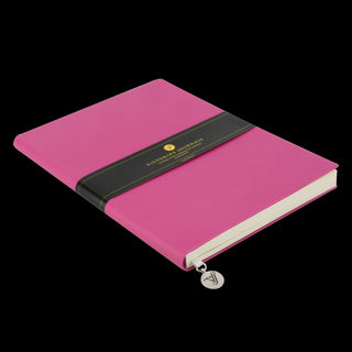 Muistikirja 14,8 x 21 cm/96 lehteä pistesivut pehmeät kannet värilajitelma, Victorias Journals Flexy