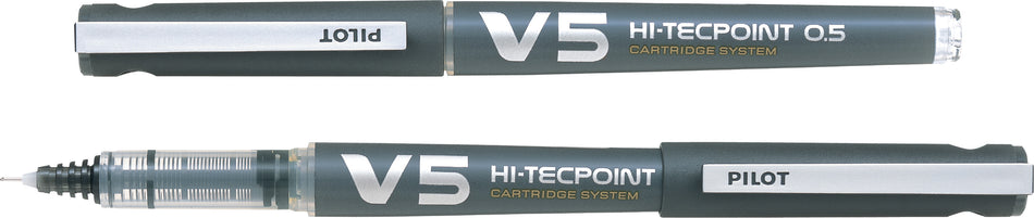 Valokuva tuotteesta Geelikynä Pilot BeGreen V5 musta täytettävä, kuuluu tuoteryhmään Kirjoituskynät säiliöt.