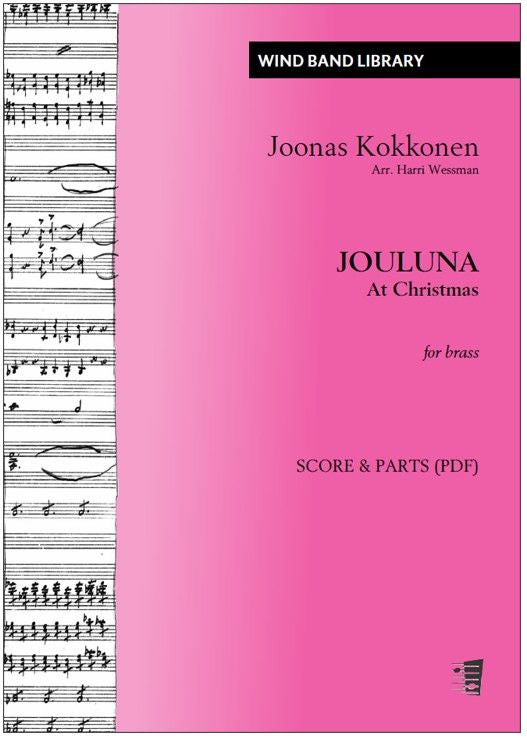 Valokuva kirjasta  Jouluna (At Christmas) for brass ensemble (PDF) - Score &amp; parts, kuuluu tuoteryhmään E-kirjat tieto.