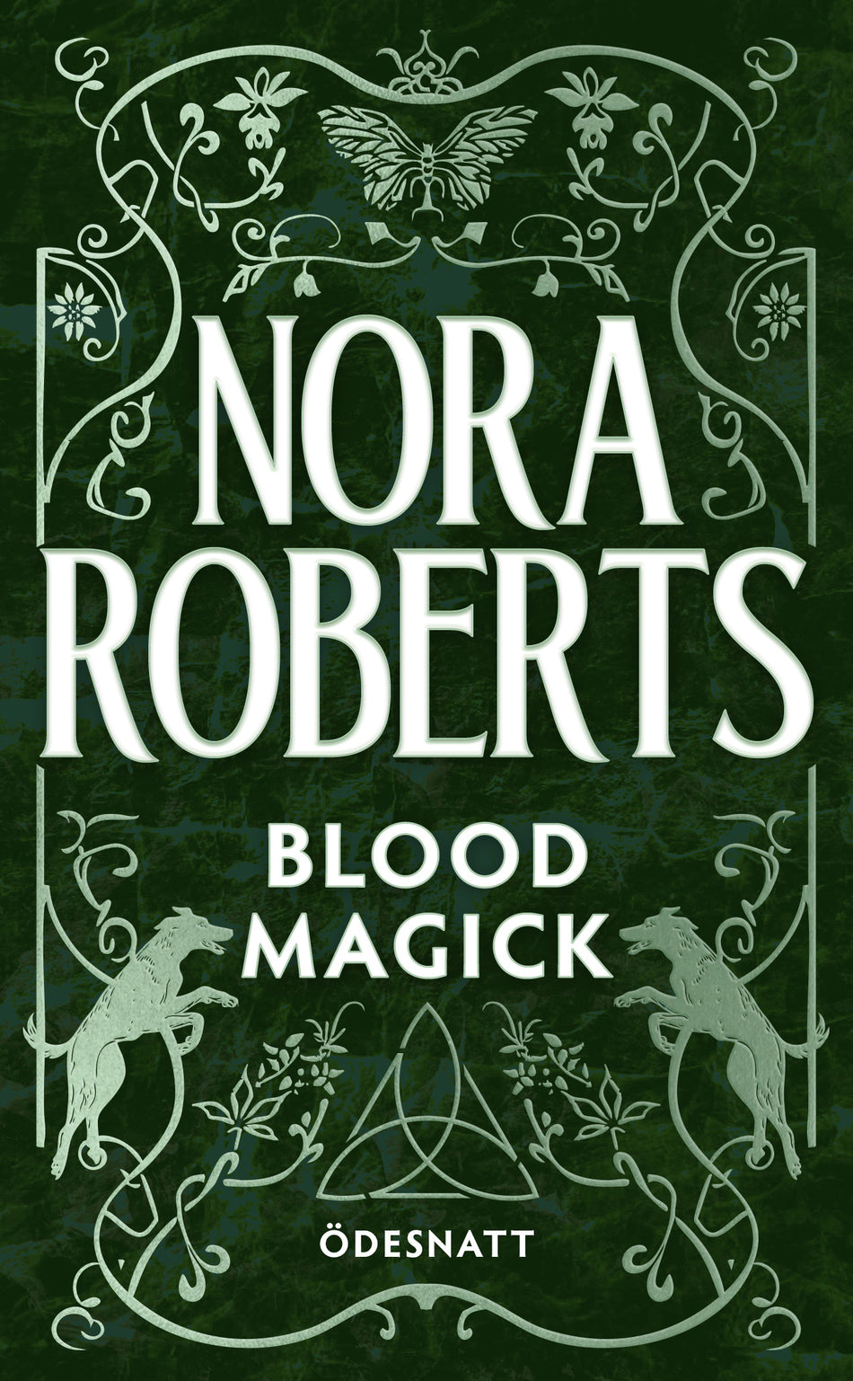 Valokuva kirjasta Nora Roberts Blood Magick (svensk utgåva) : Ödesnatt, kuuluu tuoteryhmään Ruots kaunokirjat.