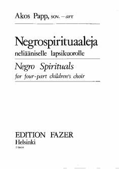 Negrospirituaaleja / Negro Spirituals