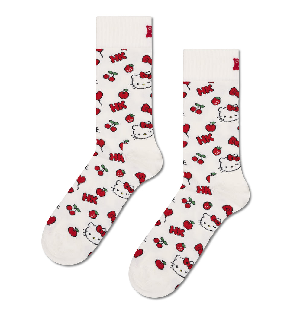 Valokuva tuotteesta Sukat Happy Socks Hello Kitty Cherry 36-40, kuuluu tuoteryhmään Asut asusteet.
