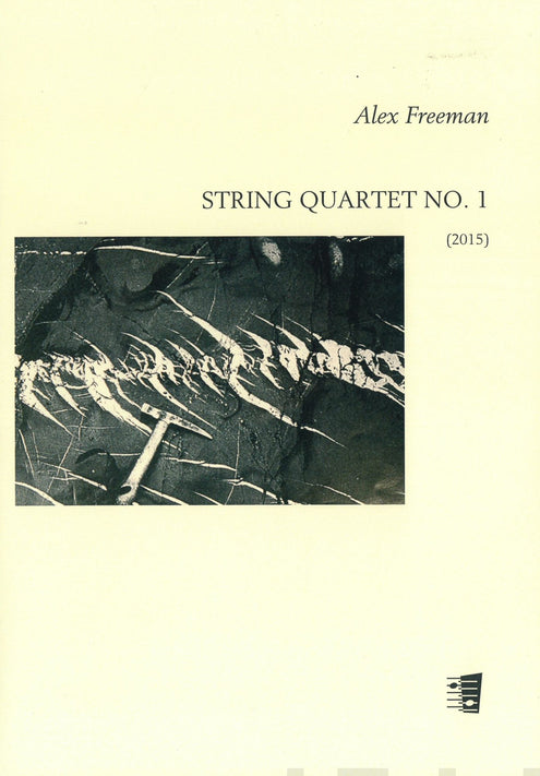 String quartet no. 1 (2015) - Score & parts