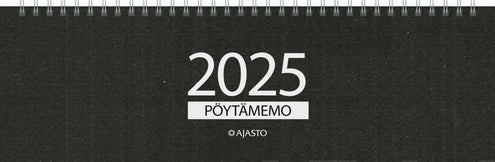 Pöytämemo, musta 2025