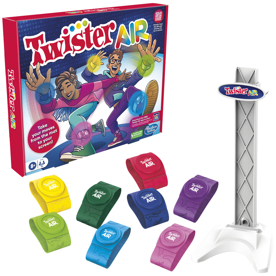 Valokuva tuotteesta Twister Air peli Hasbro Gaming, kuuluu tuoteryhmään Lautapelit.