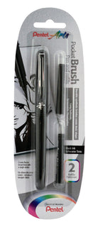 Sivellintussi musta, Pentel Pocket Brush