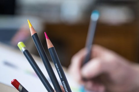 Värikynä 12 väriä Derwent Procolour