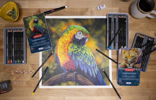 Värikynä 12 kpl Derwent Chromaflow