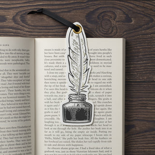 Kirjanmerkki Academia Quill & Ink