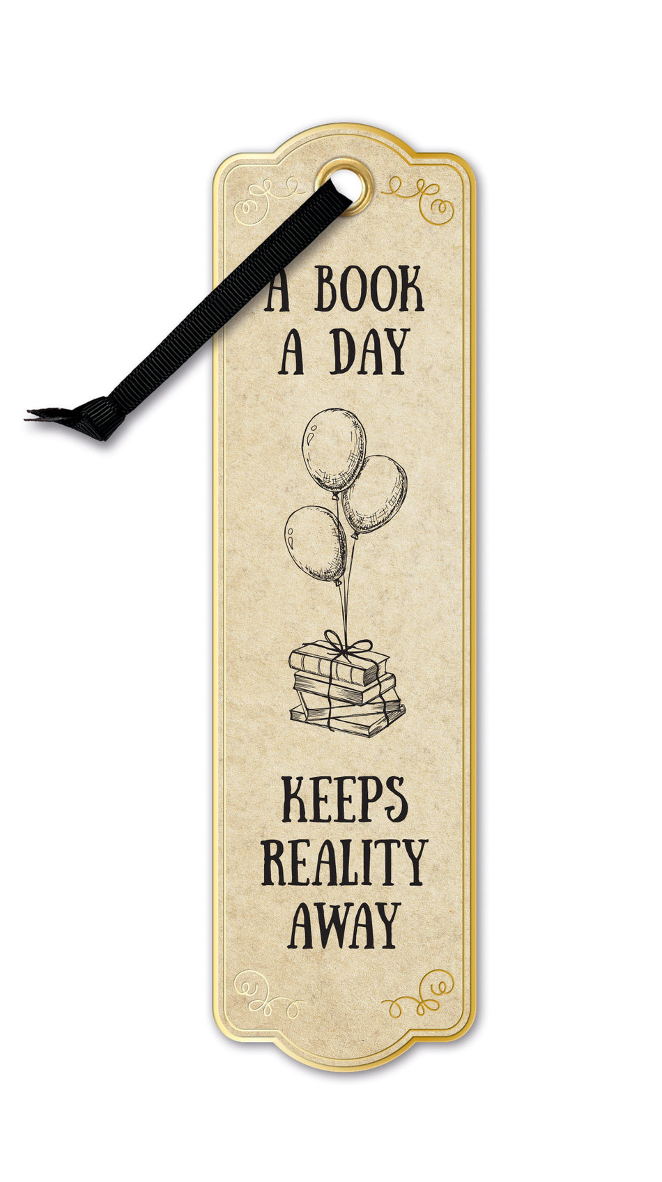 Valokuva tuotteesta Kirjanmerkki Literary A Book A Day, kuuluu tuoteryhmään Lahjatavarat.