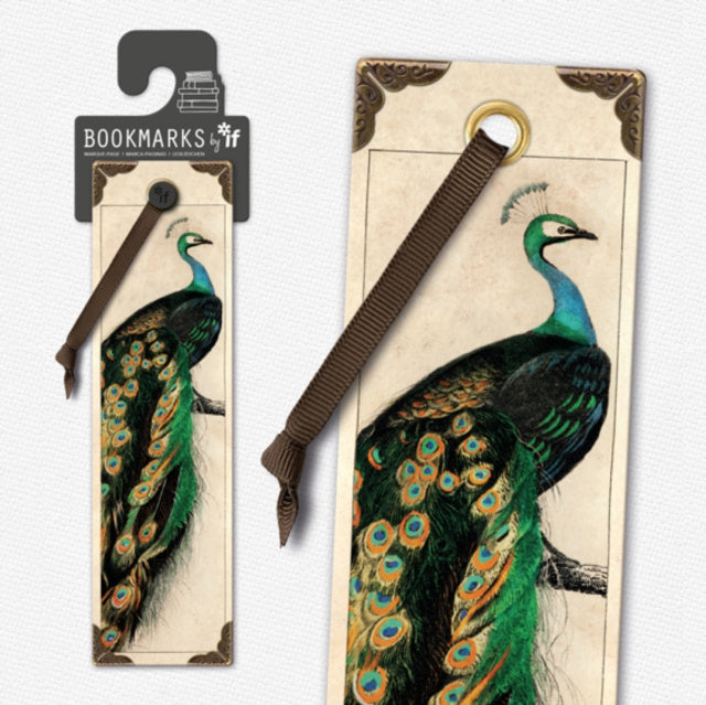 Valokuva kirjasta  Vintage Bookmarks - Peacock, kuuluu tuoteryhmään Muut ulkomaiset kirjat.