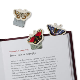 Kirjanmerkki magneetilla Mini Marks Butterflies