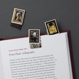 Kirjanmerkki magneetilla Mini Marks Framed Classics