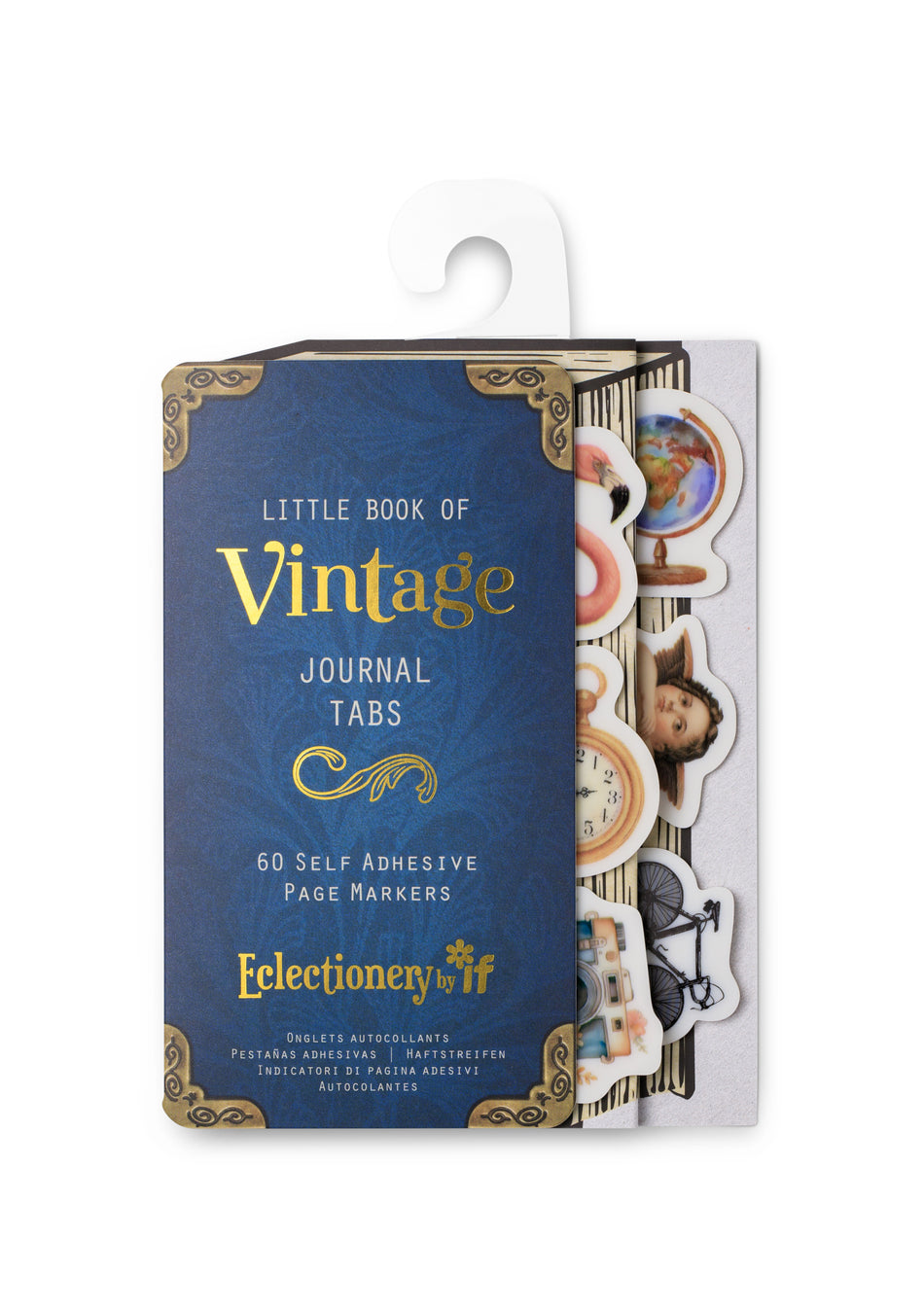 Valokuva tuotteesta Indeksimerkit 60 kpl Vintage Bookaroo, kuuluu tuoteryhmään Viestilaput.