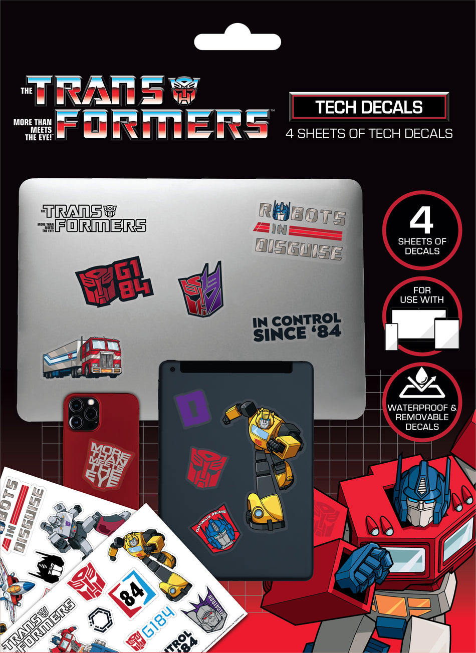 Valokuva tuotteesta Tarrasetti Transformers, kuuluu tuoteryhmään Lasten askartelu  ja piirustus.