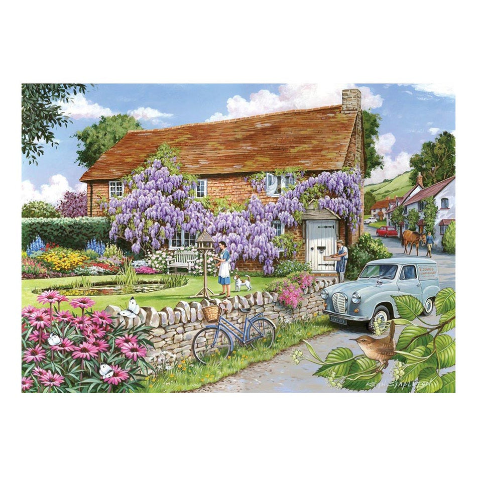 Valokuva tuotteesta Palapeli 250 palaa Wisteria Cottage BIG isopalainen, kuuluu tuoteryhmään Palapelit.