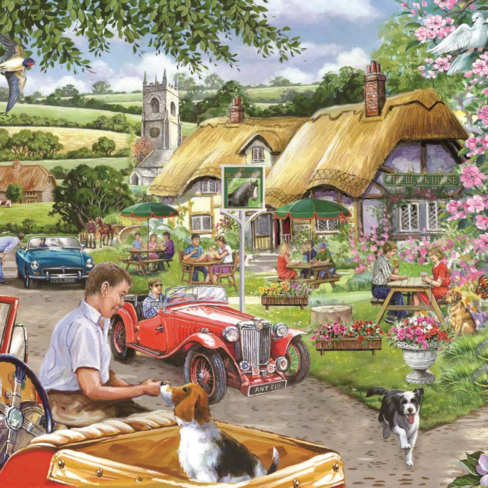 Valokuva tuotteesta Palapeli 1000 palaa Out For The Weekend, kuuluu tuoteryhmään Palapelit.