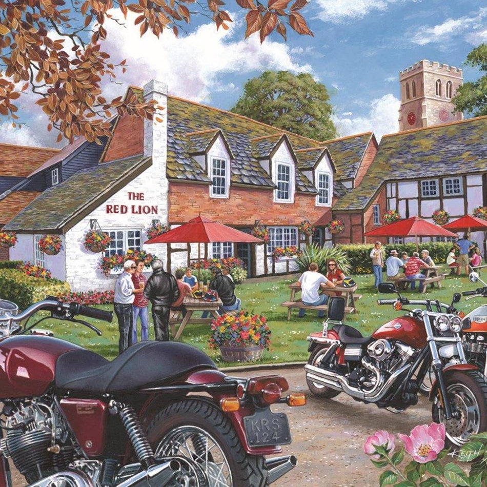 Valokuva tuotteesta Palapeli 1000 palaa Easy Riders, kuuluu tuoteryhmään Palapelit.