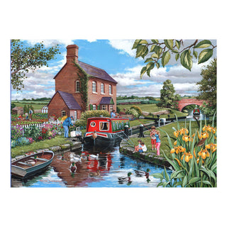 Palapeli 150 palaa tuubissa Keeper's Cottage House of Puzzle mini