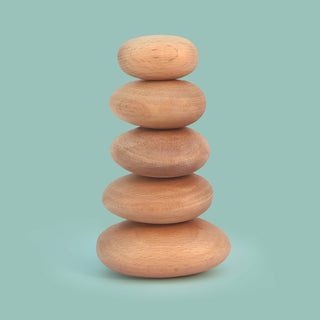 Puiset Balance-pikkukivet Calm Club