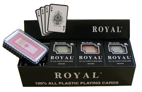 Pelikortti 100 prosenttista muovia