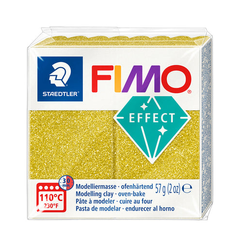 Muovailumassa Fimo Effect 112 kulta glitter