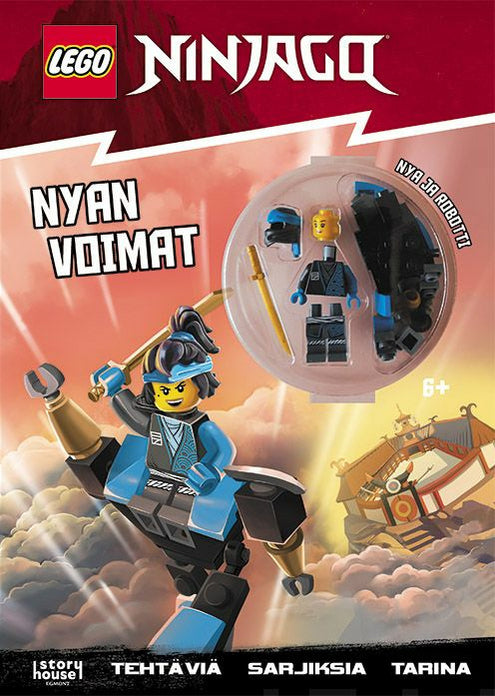 LEGO Ninjago Nyan voimat -puuhakirja lelulla
