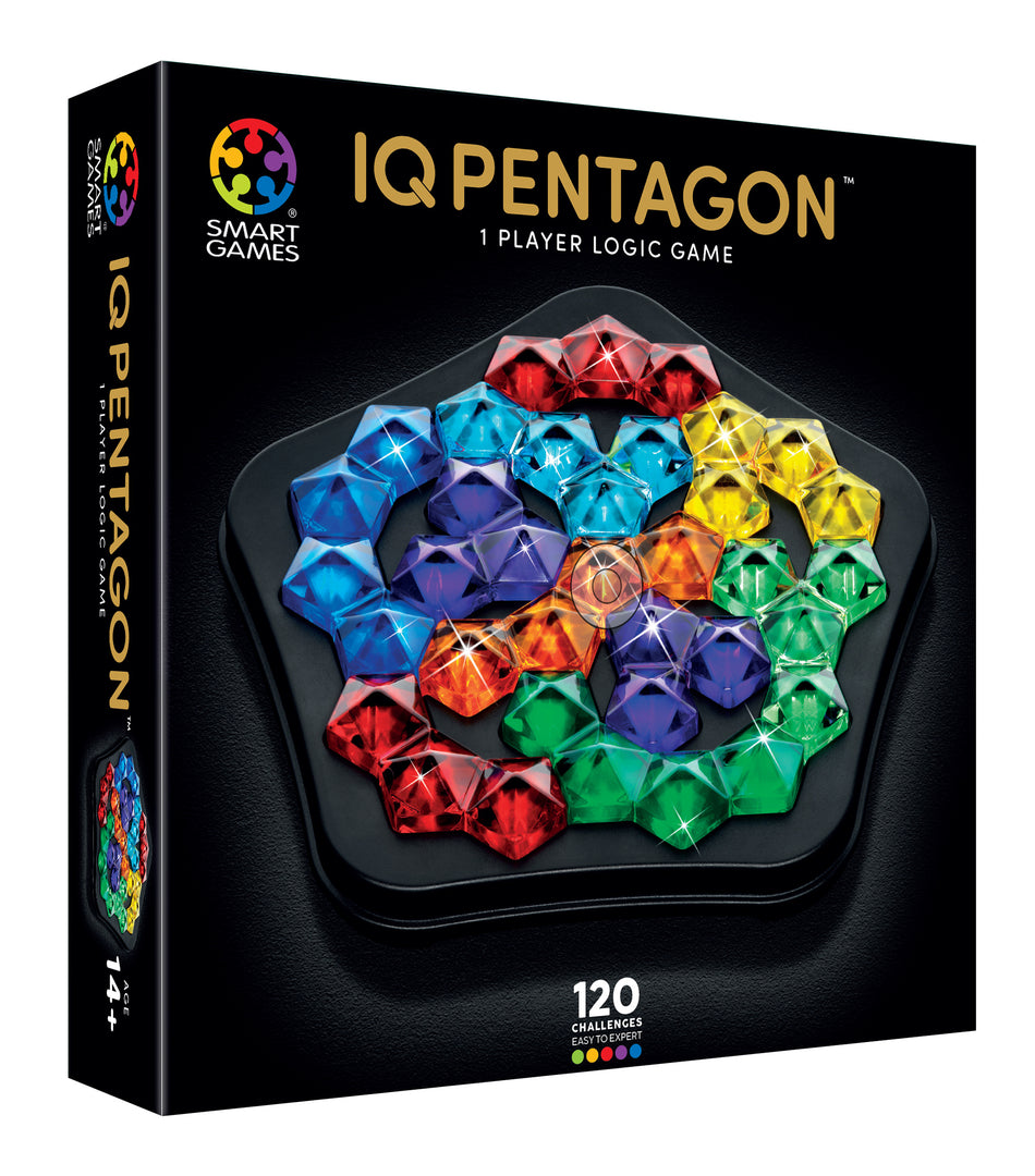 Valokuva tuotteesta SmartGames IQ Deluxe Pentagon, kuuluu tuoteryhmään Muut pelit ja pelitarvikkeet.
