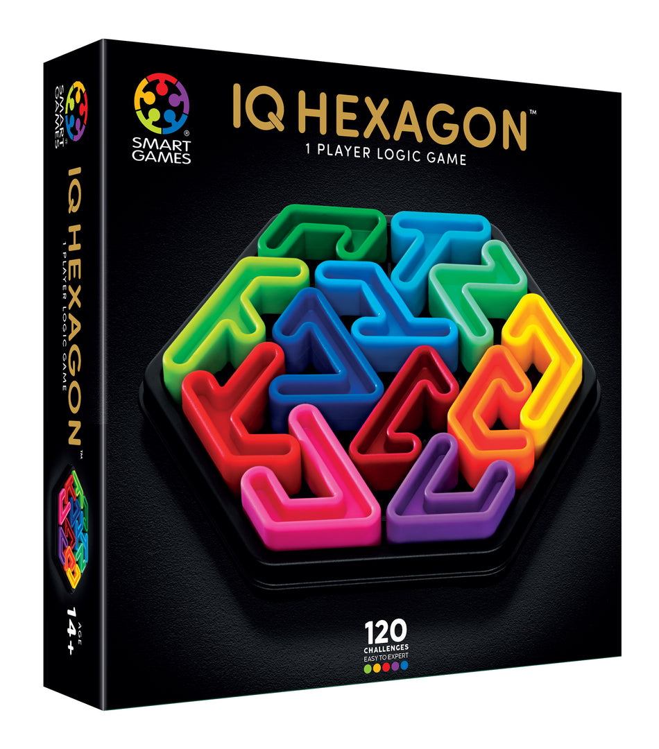 Valokuva tuotteesta SmartGames IQ Deluxe Hexa, kuuluu tuoteryhmään Muut pelit ja pelitarvikkeet.