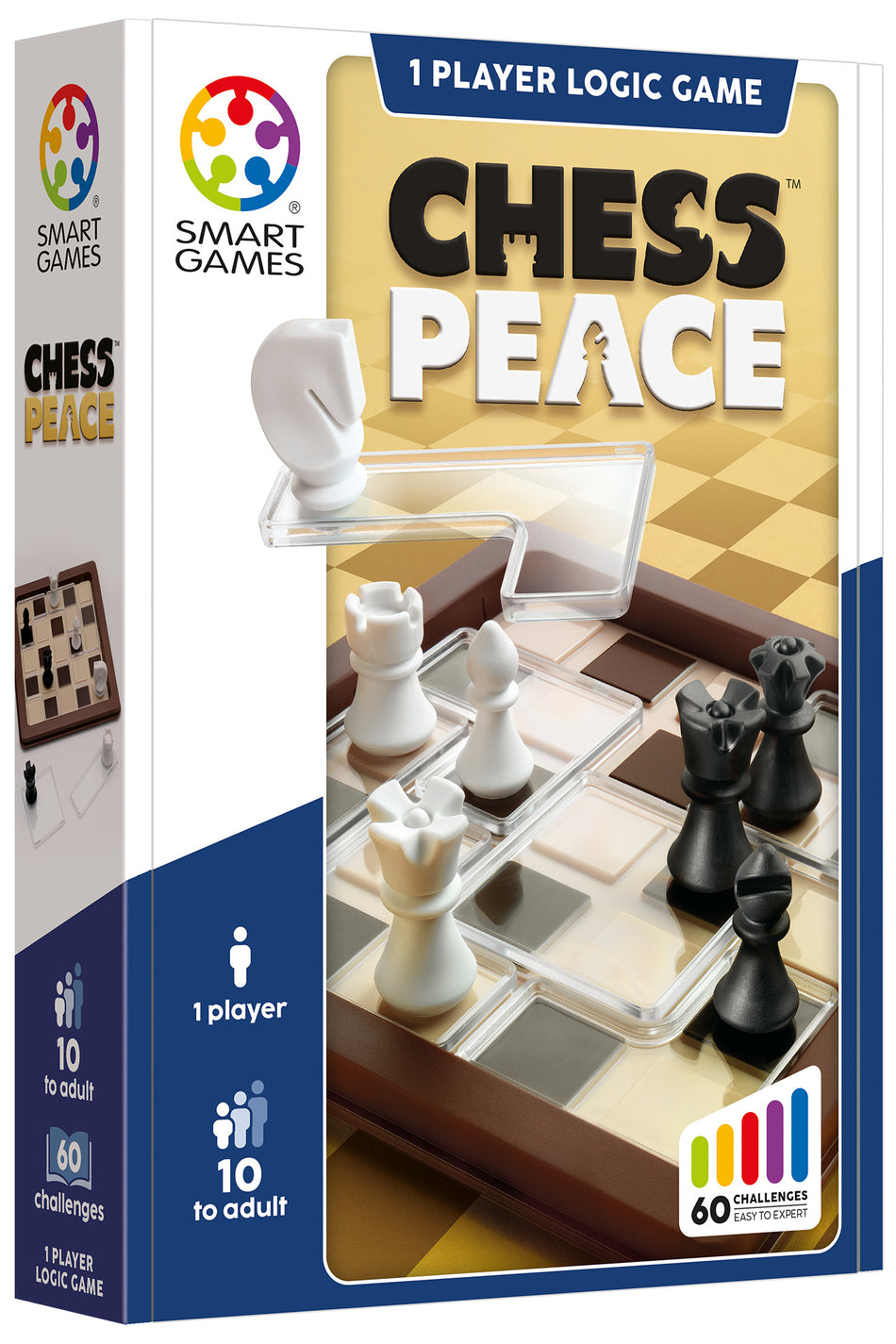 Valokuva tuotteesta Smartgames IQ Chess Peace, kuuluu tuoteryhmään Muut pelit ja pelitarvikkeet.