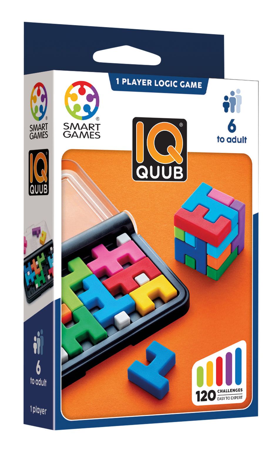 Valokuva tuotteesta SmartGames IQ Quub, kuuluu tuoteryhmään Muut pelit ja pelitarvikkeet.