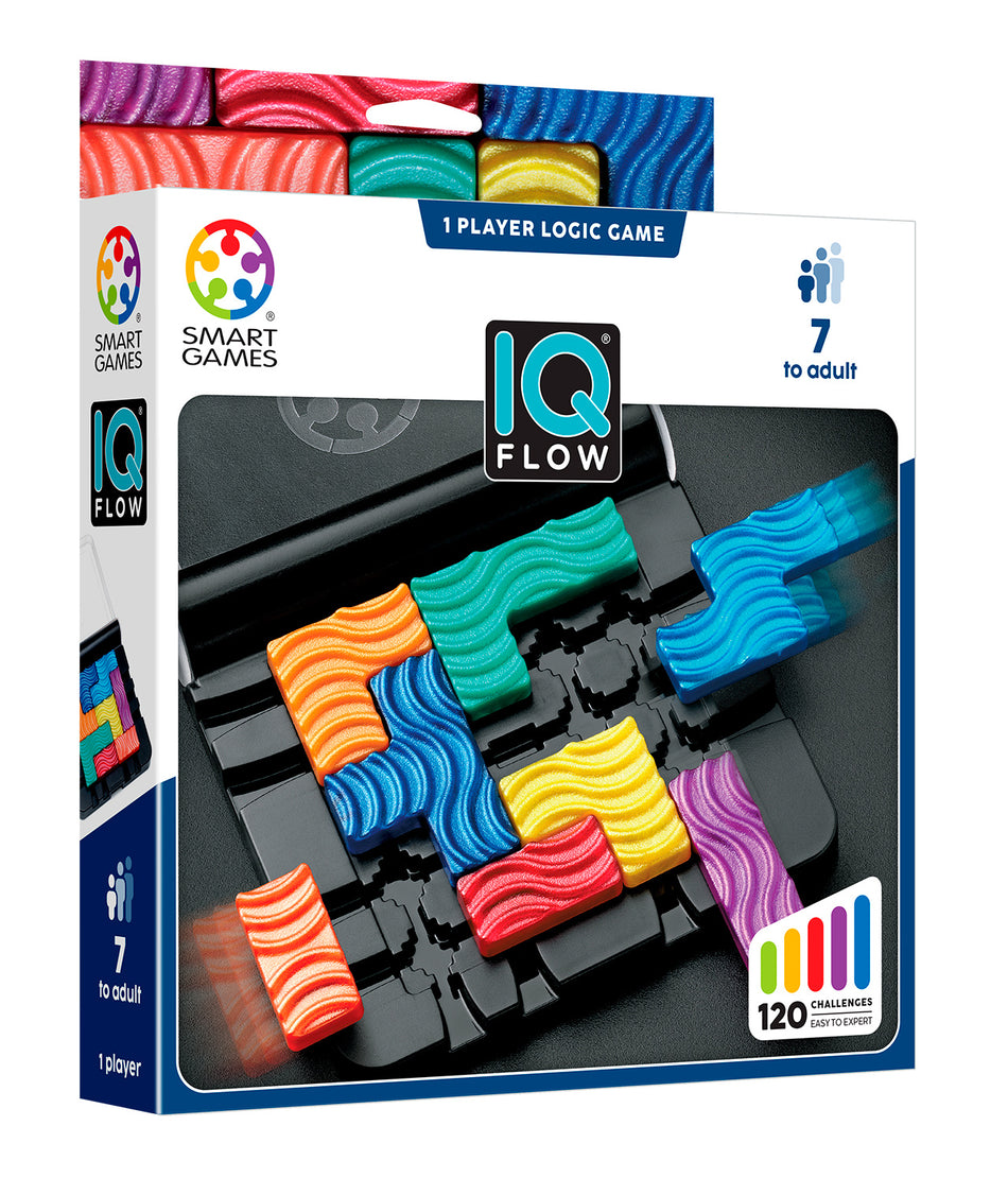 Valokuva tuotteesta SmartGames IQ Flow, kuuluu tuoteryhmään Muut pelit ja pelitarvikkeet.