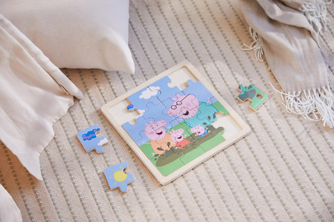 Palapeli Pipsa Possu Kuraleikki puinen