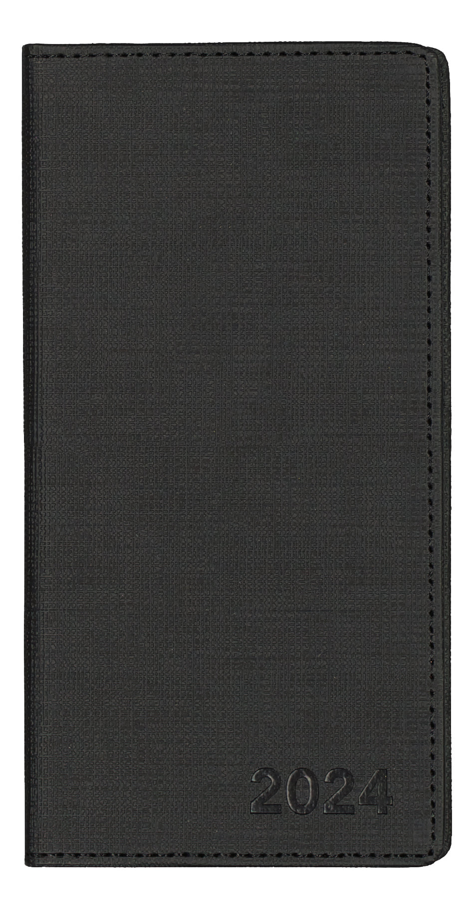 Valokuva tuotteesta Taskukalenteri SKK 2024 musta, kuuluu tuoteryhmään Tasku- ja pöytäkalenterit.